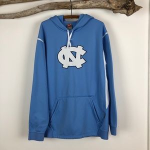 Nike Team UNC Hoodie. Medium. Carolina Blue